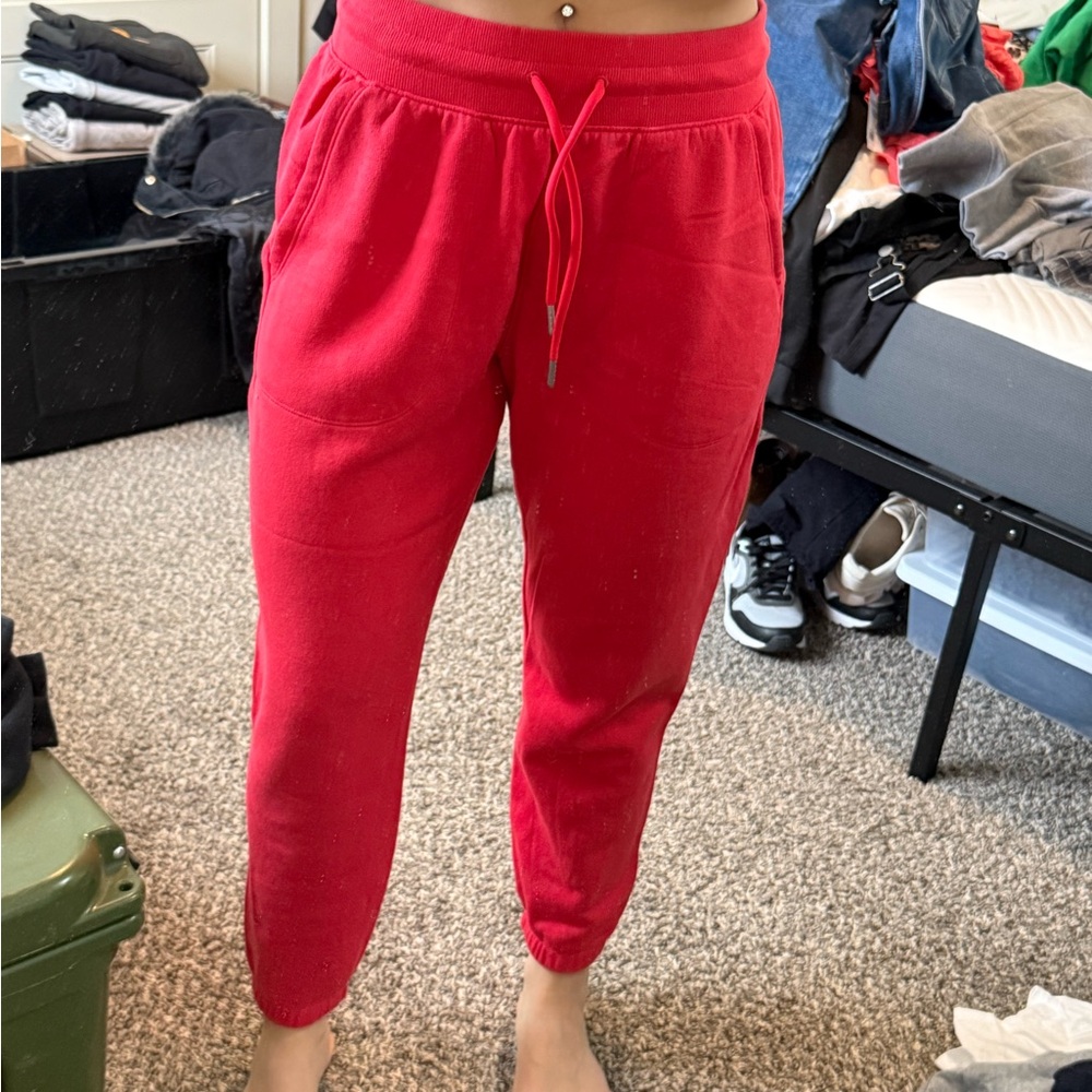Target Women’s Red Jogger Pants